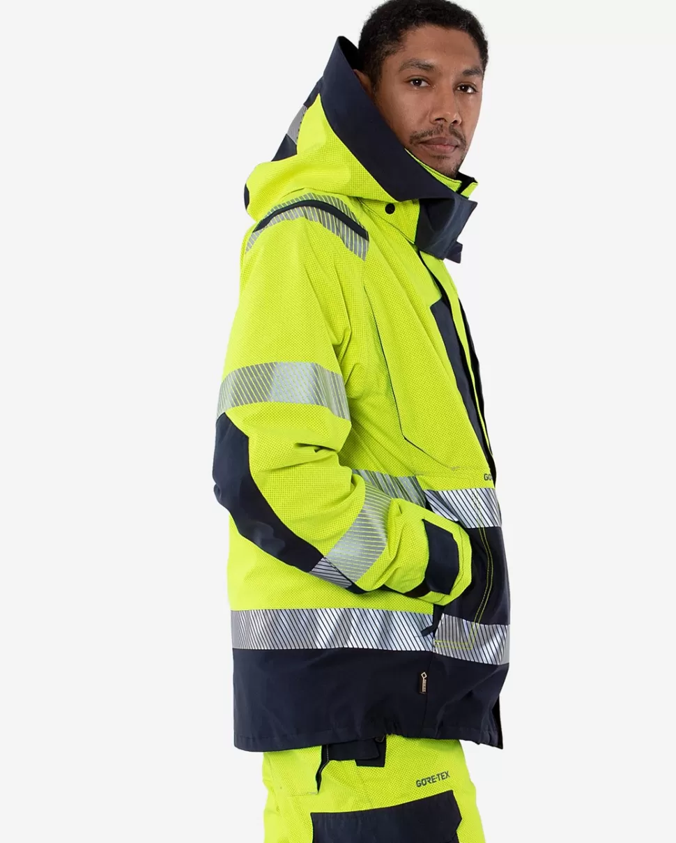 Fristads Työtakit | Takit<Flamestat High Vis GORE-TEX PYRAD® Kuoritakki Lk 3 4095 GXE