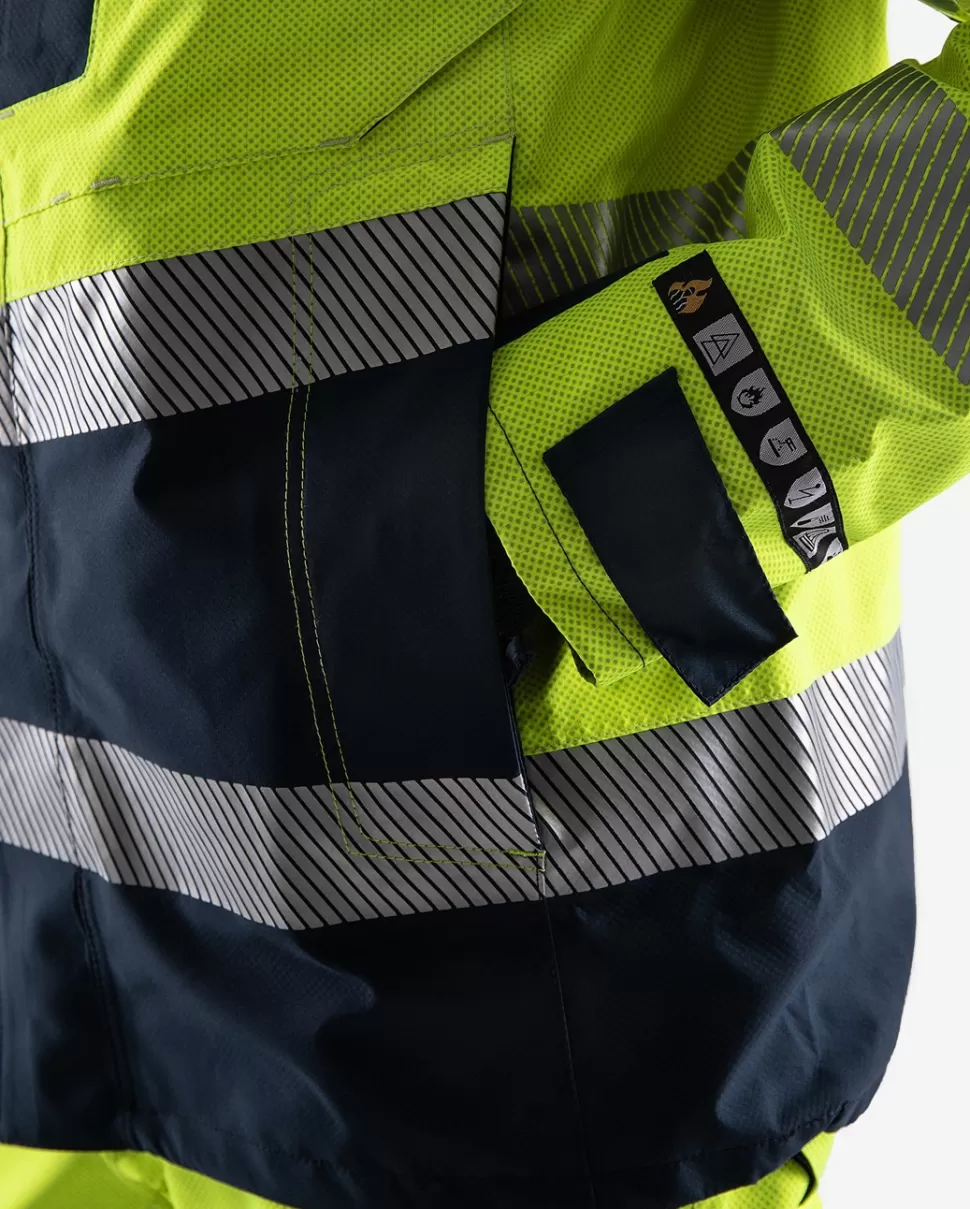 Fristads Työtakit | Takit<Flamestat High Vis GORE-TEX PYRAD® Kuoritakki Lk 3 4095 GXE