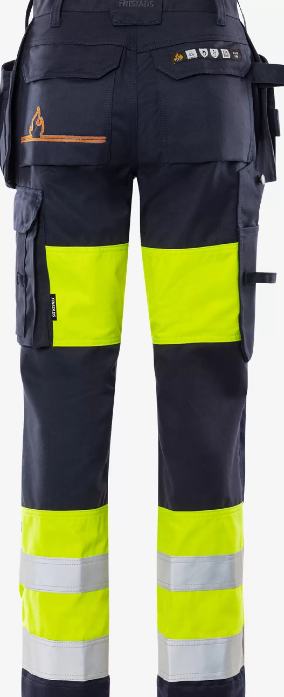 Fristads Työhousut | Housut<Flamestat High Vis Rakentajan Housut Naisten Lk 1 2777 ATHS