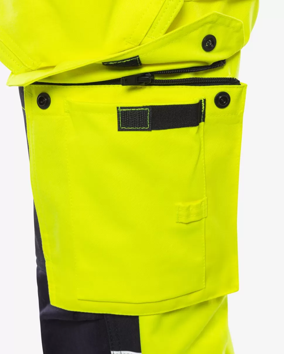 Fristads Työhousut | Housut<Flamestat High Vis Rakentajan Housut Naisten Lk 2 2775 ATHS