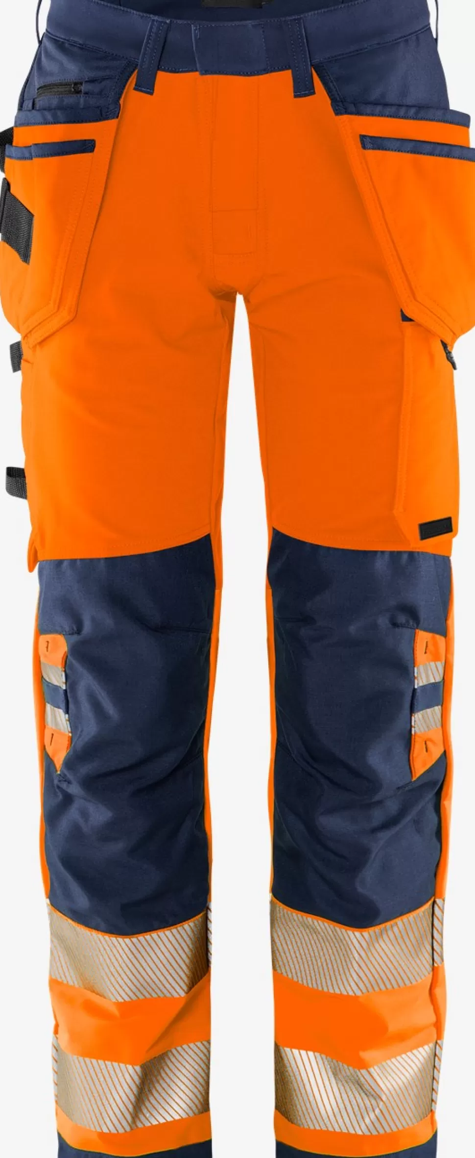 Fristads Työhousut | Housut<High Vis Green Rakentajan Stretch Housut Lk 2 2644 GSTP