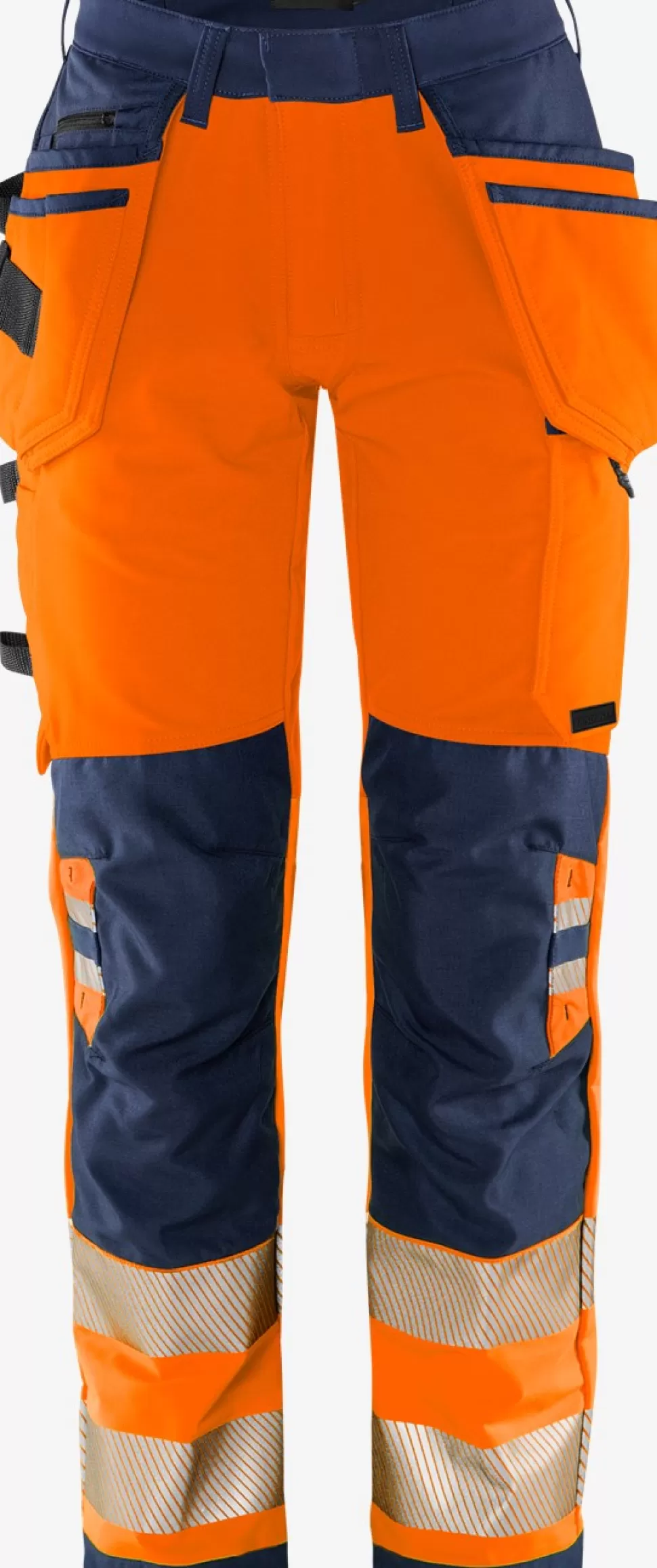 Fristads Työhousut | Housut<High Vis Green Rakentajan Stretch Housut Naisten Lk 2 2664 GSTP