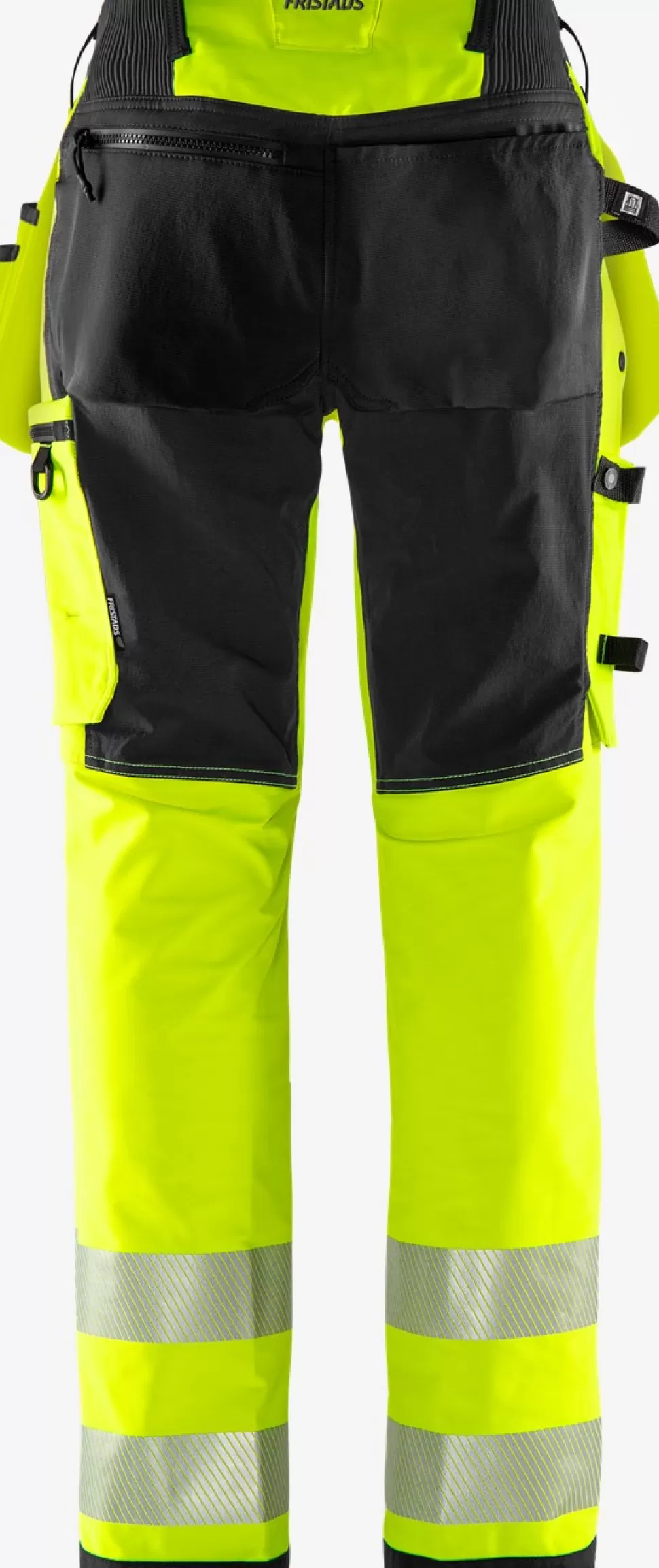 Fristads Työhousut | Housut<High Vis Green Rakentajan Stretch Housut Naisten Lk 2 2664 GSTP