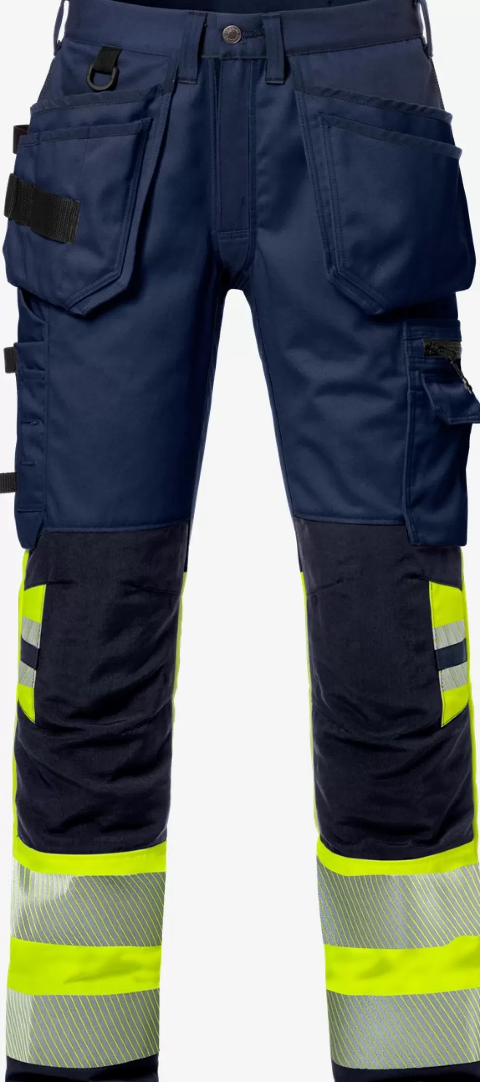 Fristads Työhousut | Housut<High Vis Rakentajan Stretch Housut Naisten Lk 1 2709 PLU