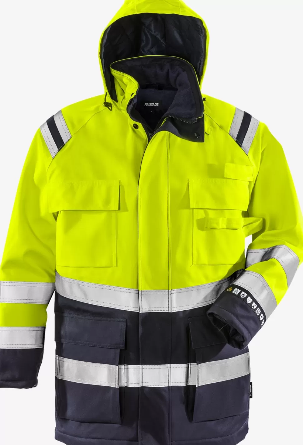 Fristads Työtakit | Takit<Palosuojattu Flamestat High Vis Airtech® Talviparka Lk 3 4086 ATHR