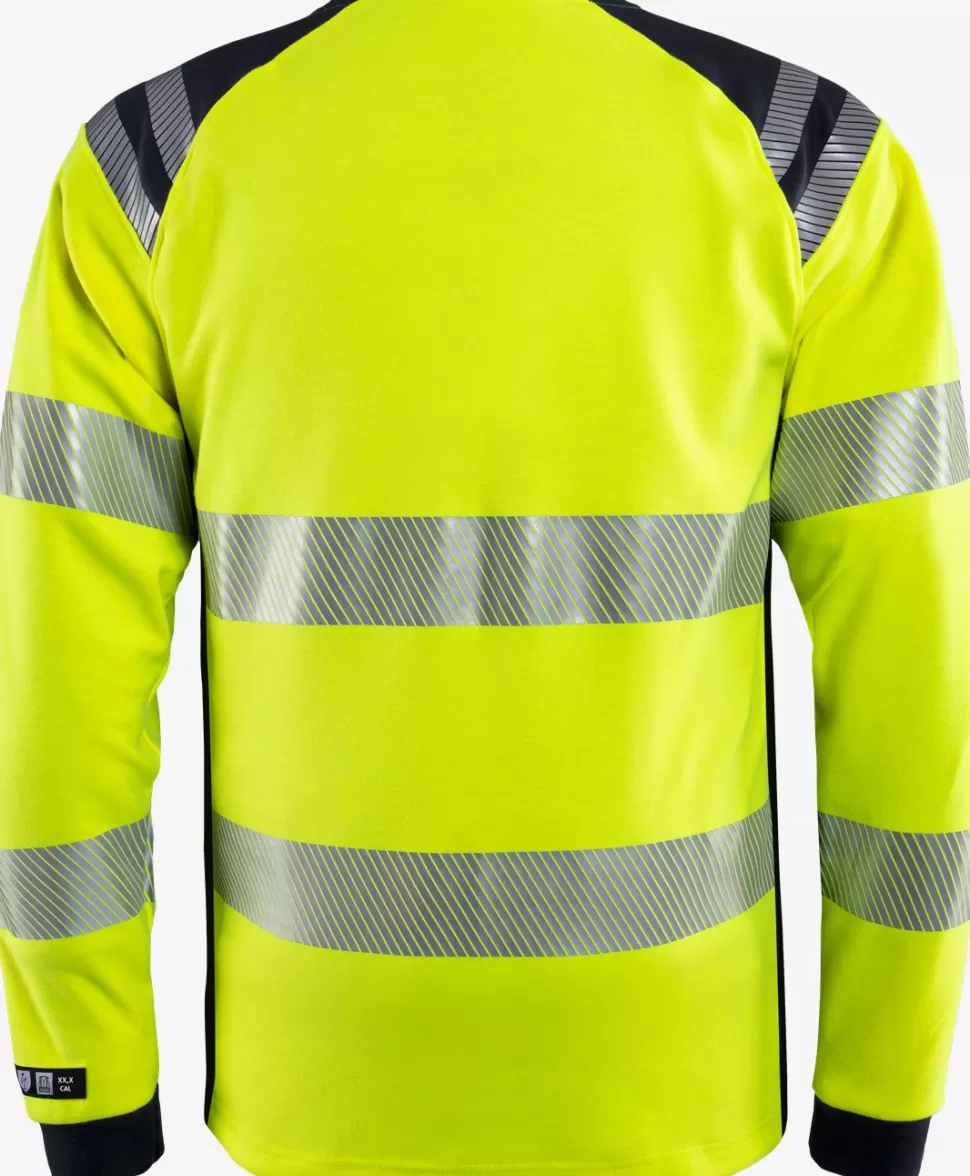 Fristads T-Paidat | T-Paidat<Palosuojattu Flamestat High Vis Pitkähihainen T-paita Lk 3 7359 TFL